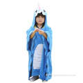 Poncho Hooded Towel 100% cotton Surf beach Poncho Towel for Kids Supplier